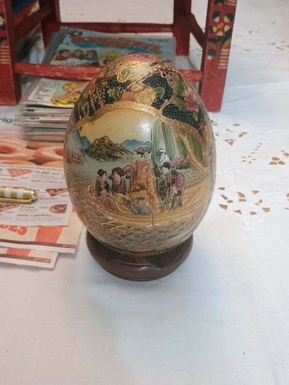 Asian Decorative Egg